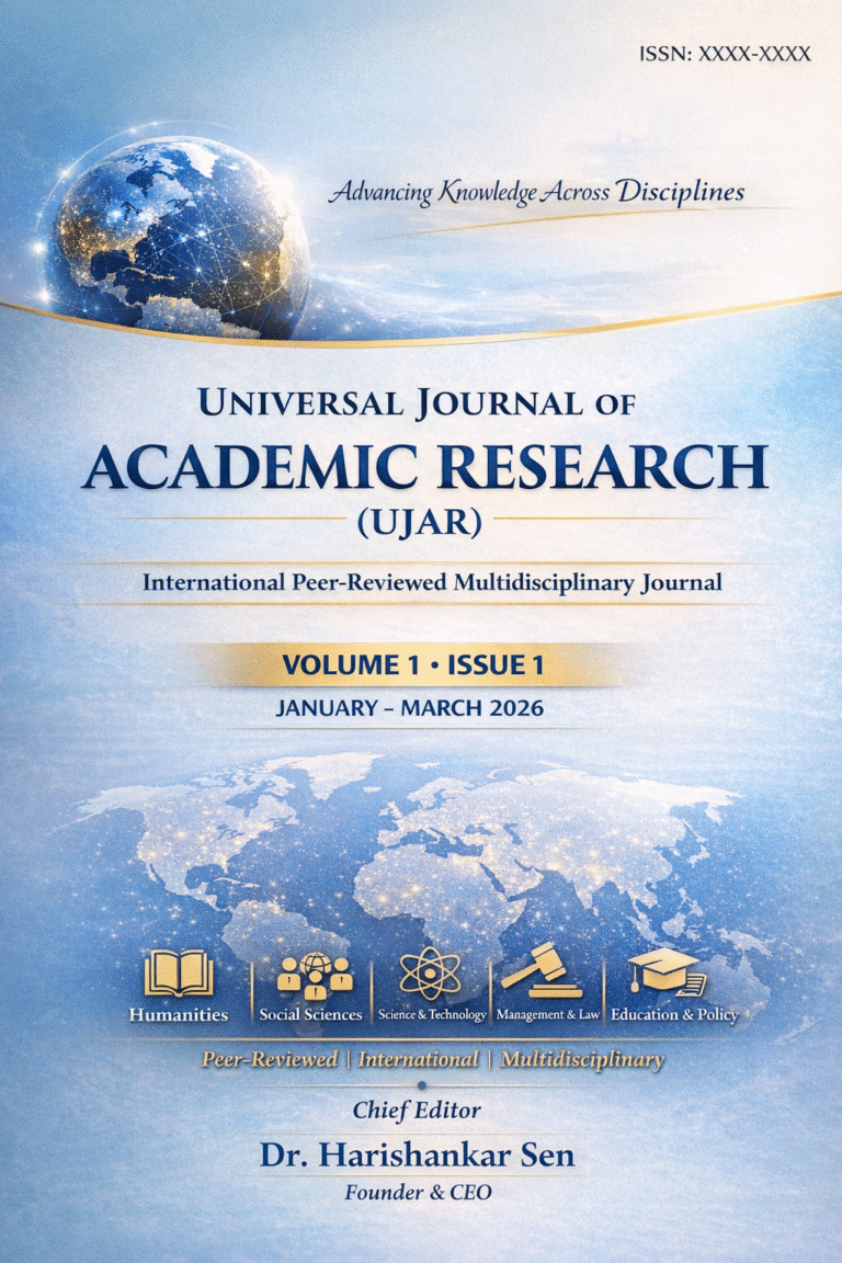 1 International Multidisciplinary Research Journal Cover